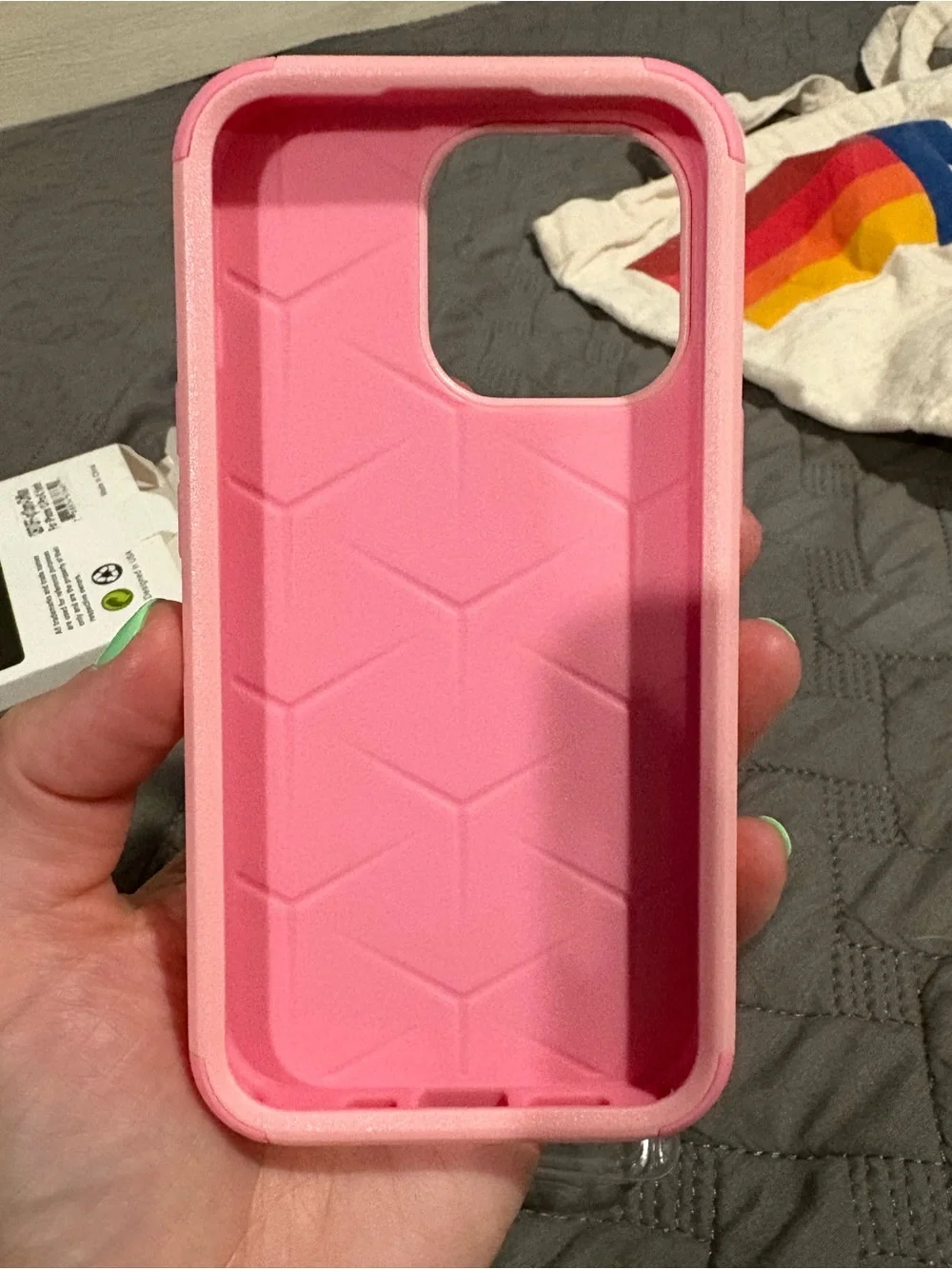 iPhone 13 Pro Case Premium Pink Pattern Phone Case New